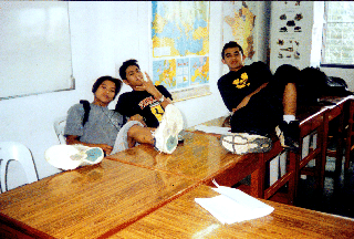 Left:  Matteo, Ferdausi, Arbin